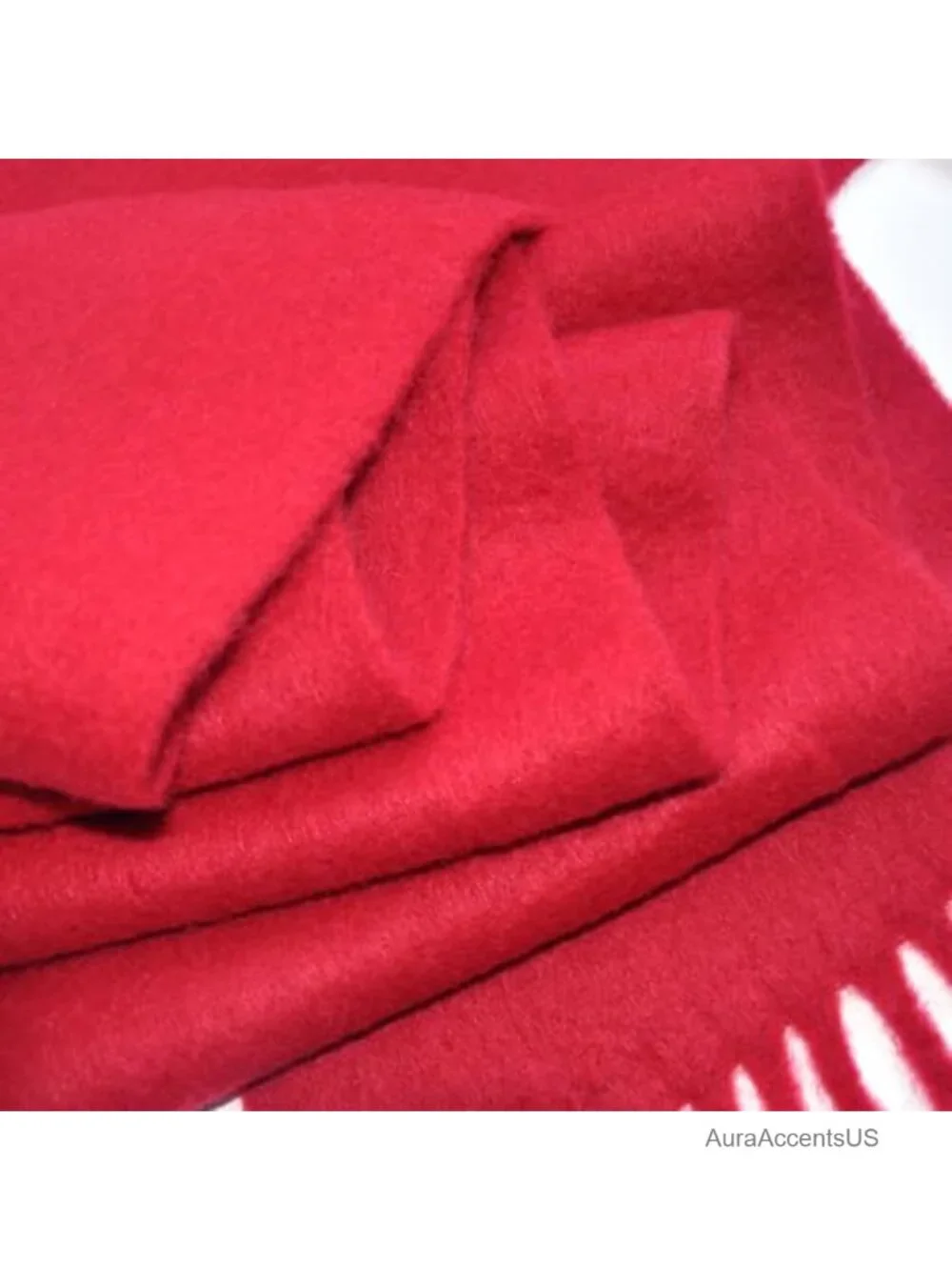 Wool Blend Scarf Shawl Wrap Long Tassel Blanket Oversized Winter Fashion Plaid